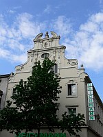 
   Historische Fassade in der Altstadt   
