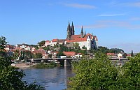 
   Postkartenblick auf Meißen   
