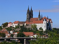 
   Postkartenblick auf Meißen   
