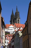 
   Der Dom am Ende der Burgstraße   
