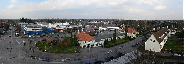 
   Blick vom Hochhaus   
