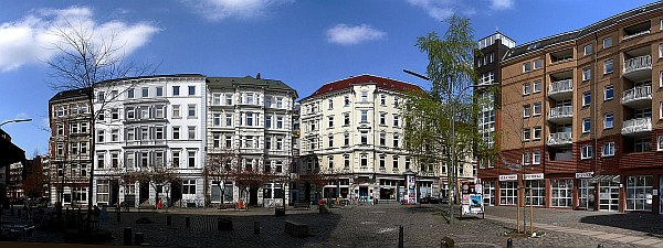 
   Wohngebiet in St. Pauli   
