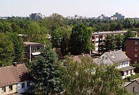 
 &nbsp; Blick aus dem Rathaus &nbsp; 
 &nbsp; in s&uuml;d&ouml;stlicher Richtung &nbsp; 
