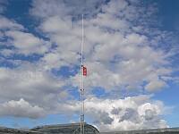 
 &nbsp; Hochmast vor dem Stadtzentrum &nbsp; 
