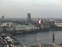
 &nbsp; Blick in Richtung Binnenalster &nbsp; 
