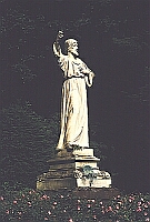 
    Statue of Jesus Christ   
   near the main entrance   
