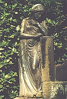 
           statue   
            of a   
   mourning woman   
